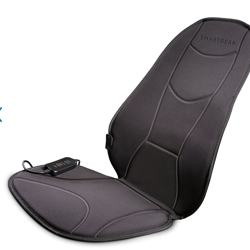 NWT! Smart Gear Car Heat & Massage Seat Cushion.
